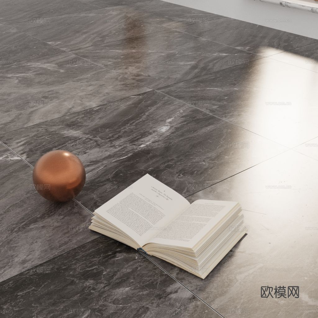 灰色瓷砖 2025CR物理材质（适用FG插件）下载