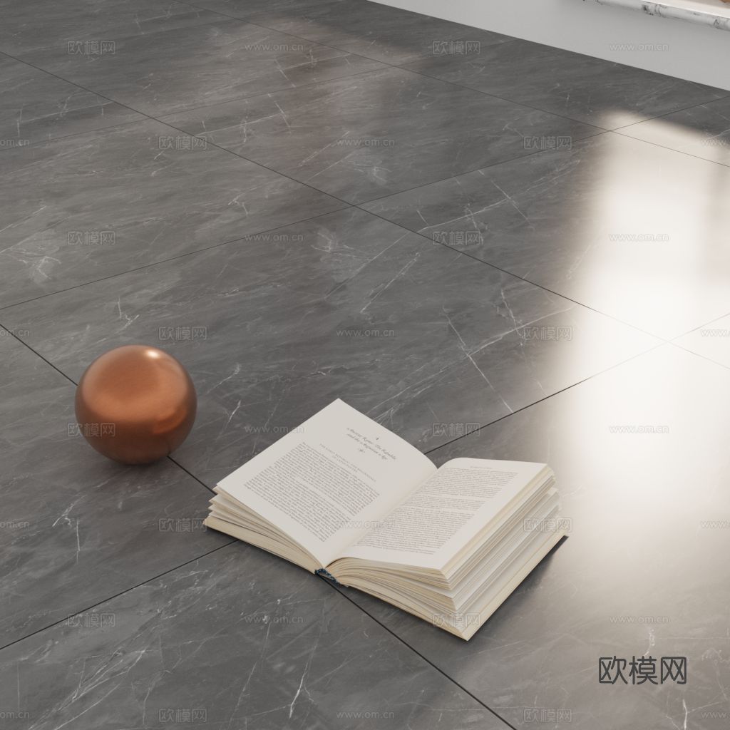 深灰色大理石 2025CR物理材质（适用FG插件）下载