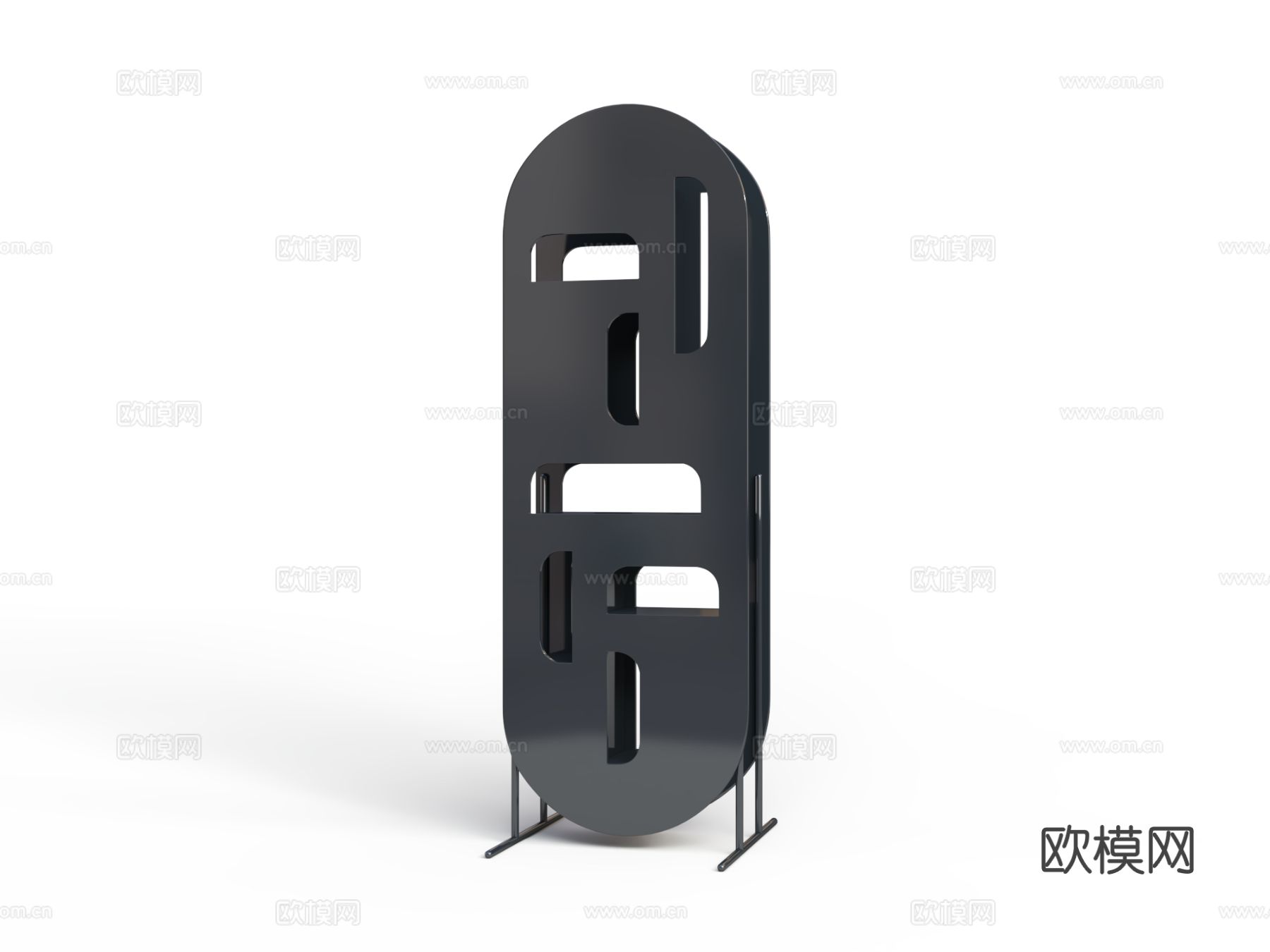 都汇里71C008装饰书架3d模型