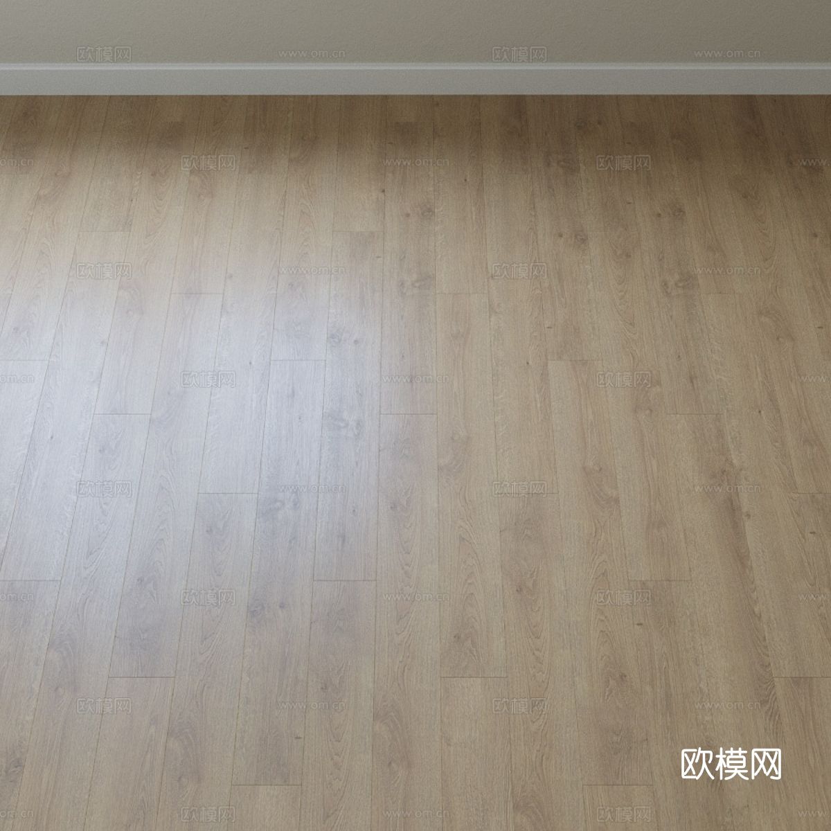 新中式橡木木地板3d模型