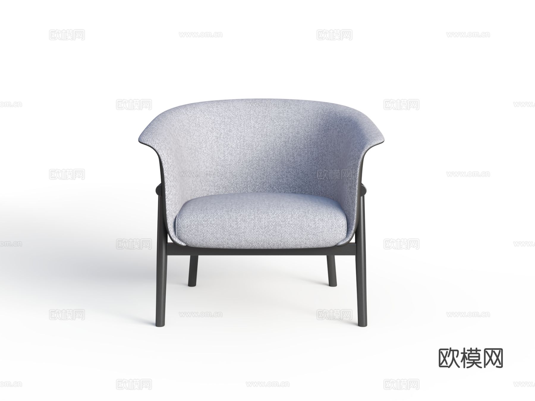 都汇里 32F013_3D 休闲椅3d模型下载