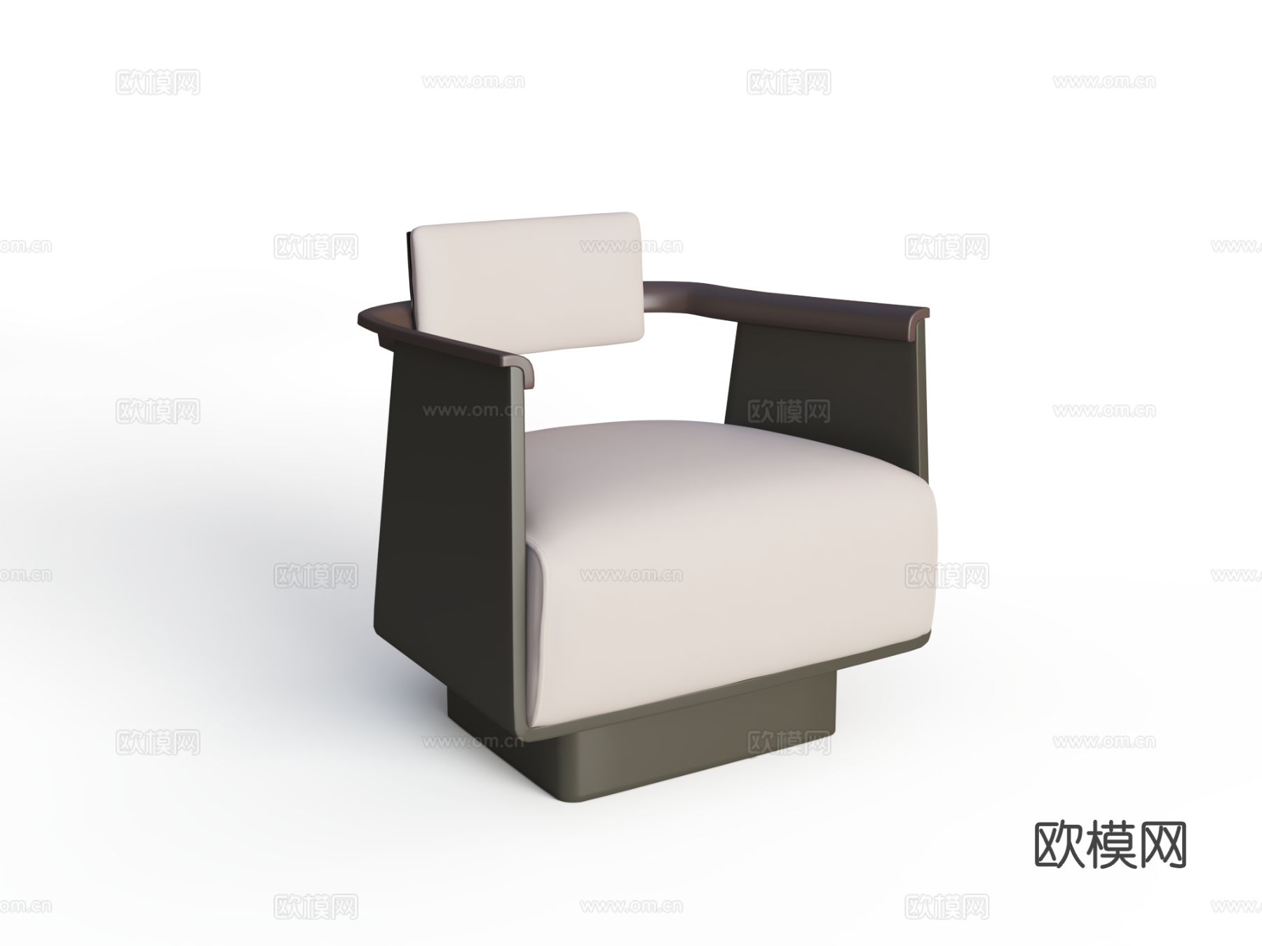 米洛 AMBO-DY8083休闲椅3d模型