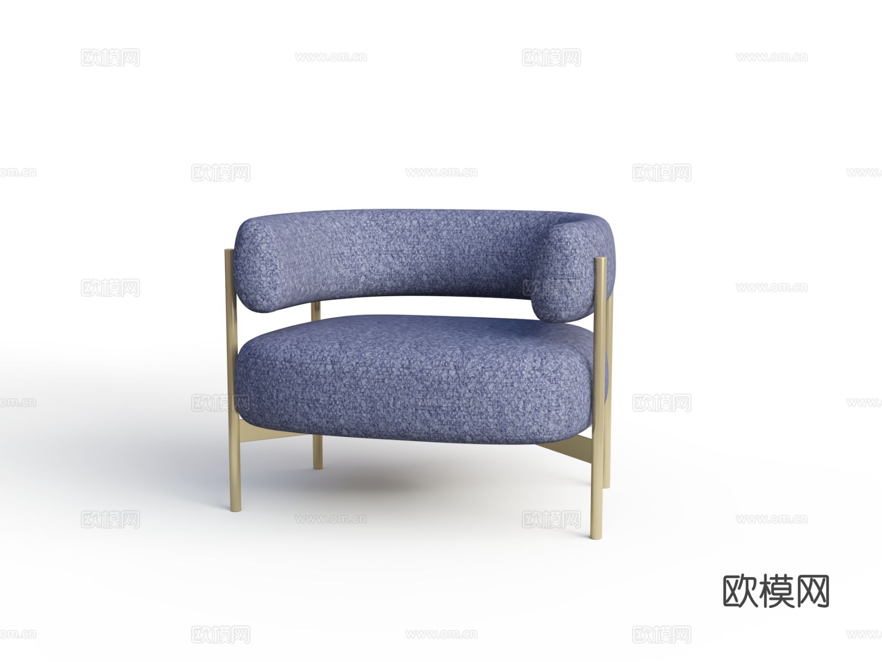 都汇里 32F012_3D 休闲椅3d模型下载