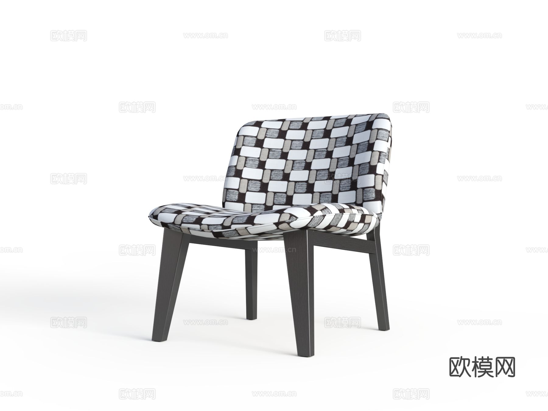 都汇里 32F009_3D 休闲椅3d模型下载