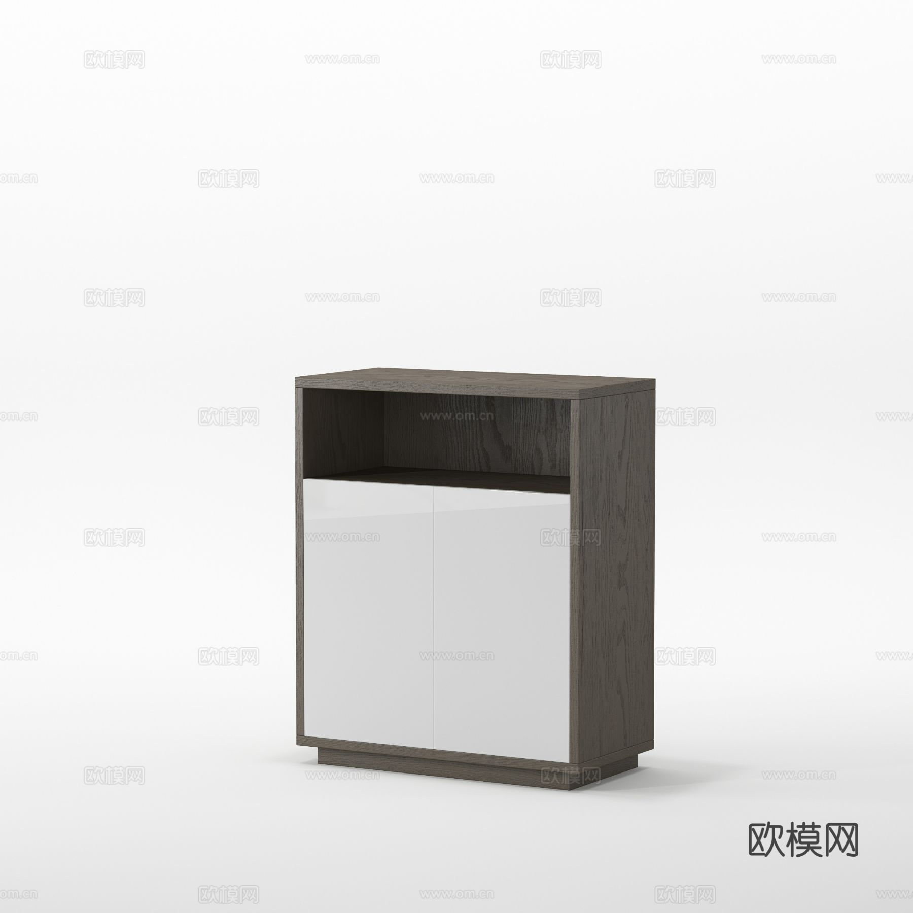 汉格H4-G2108A-F 高柜3d模型