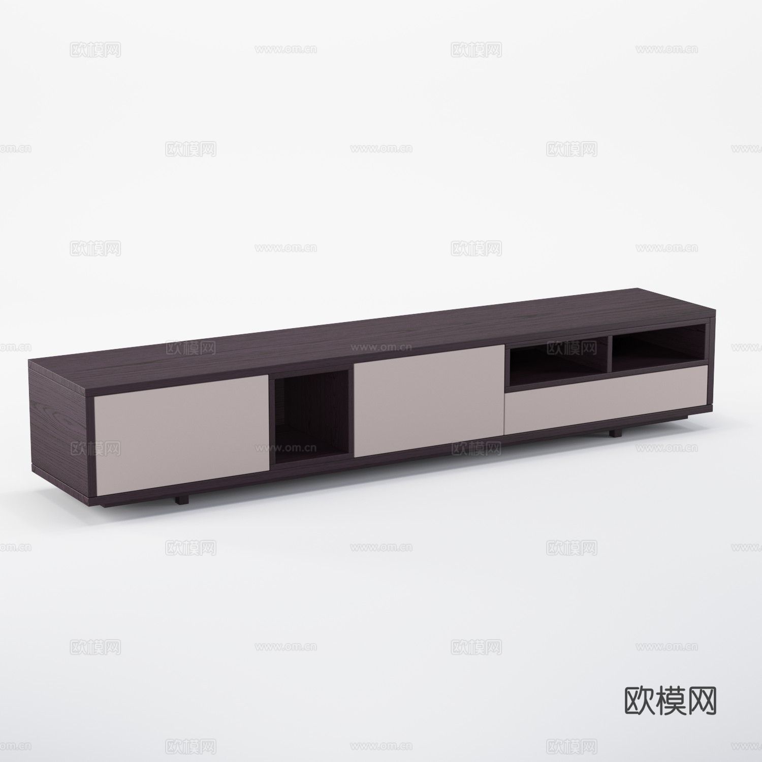 汉格H4-G2107A电视柜3d模型