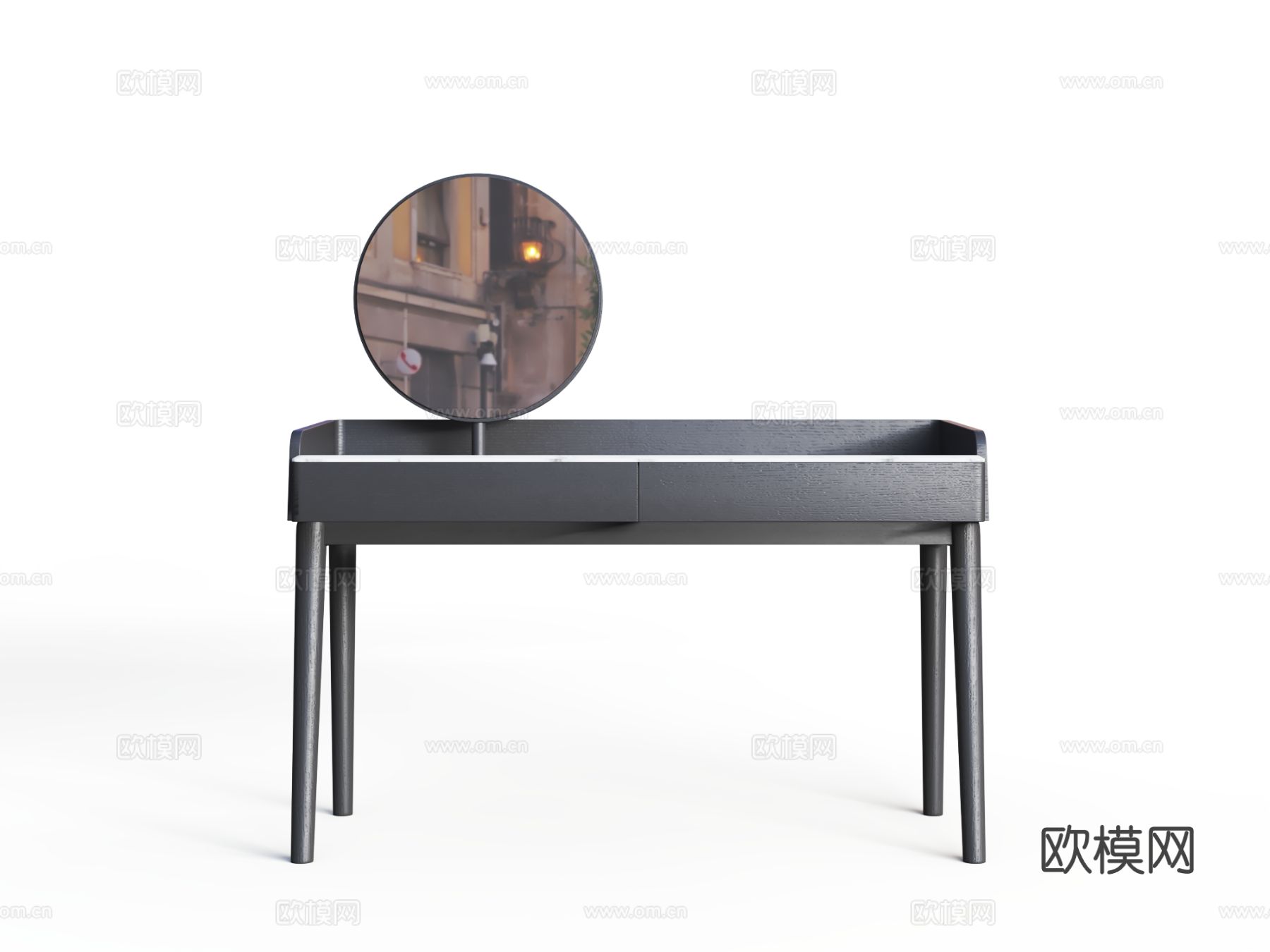 米洛BMBO-SZT8040梳妆台3d模型下载