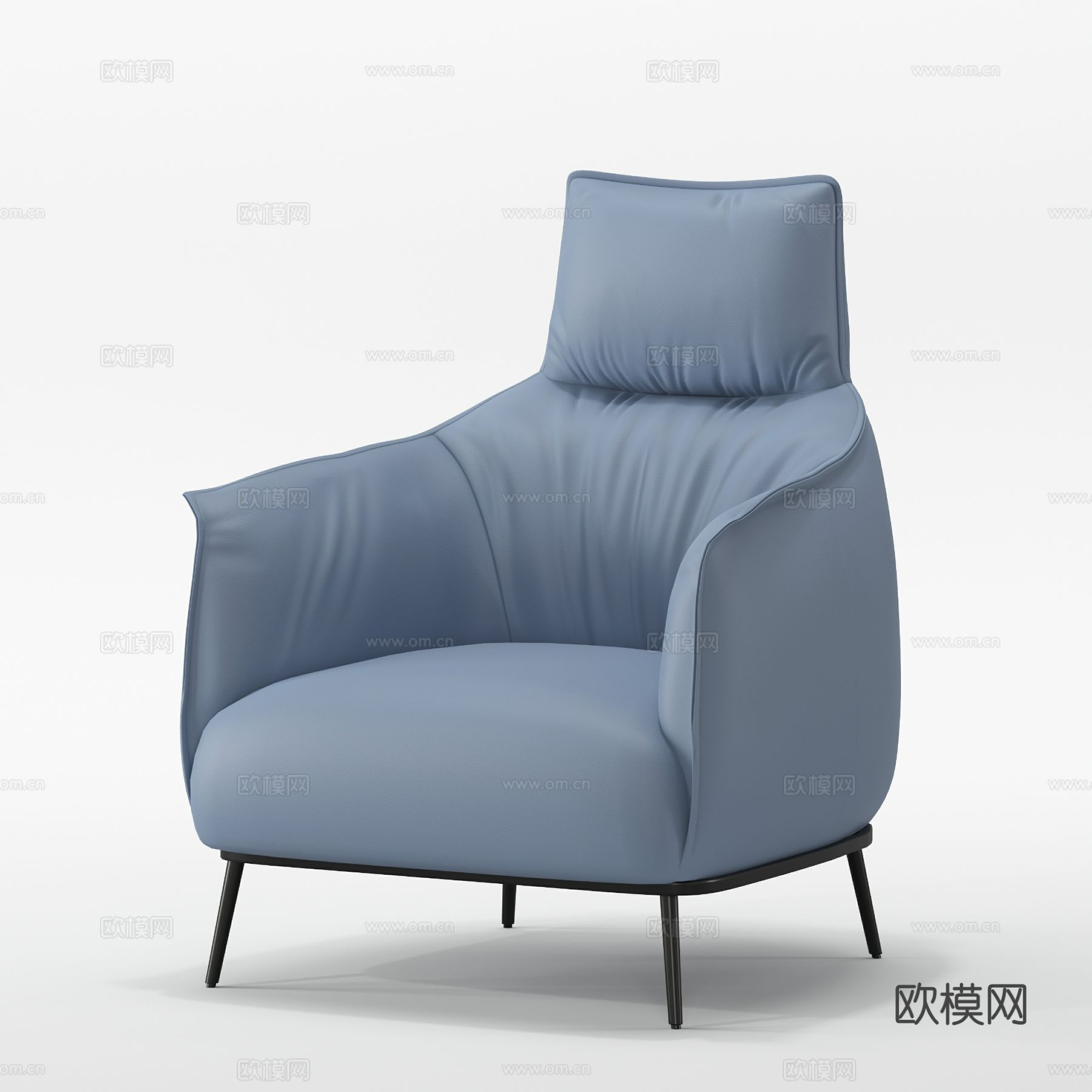 汉格HB590 休闲椅3d模型