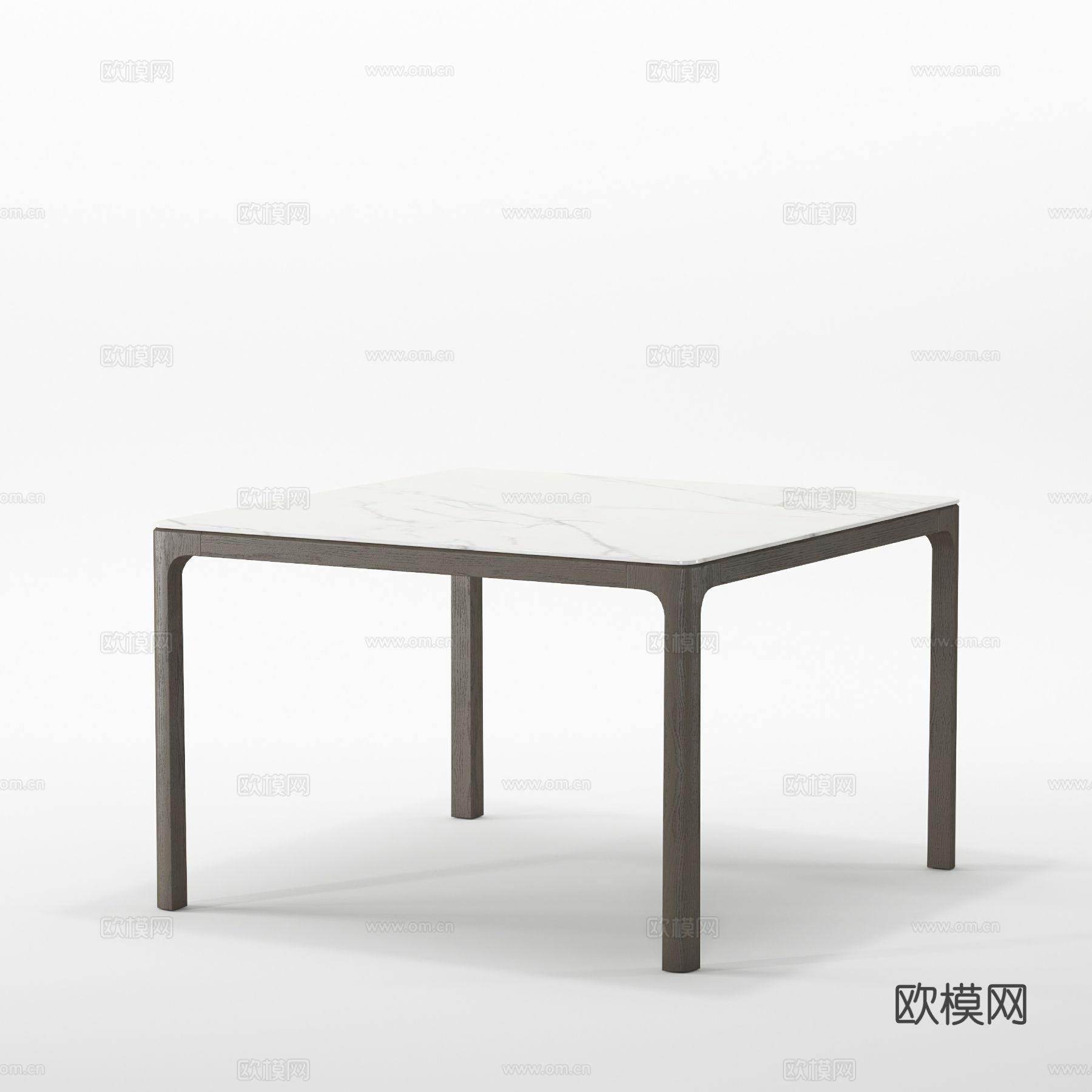 汉格H4-T2168  方餐台3d模型