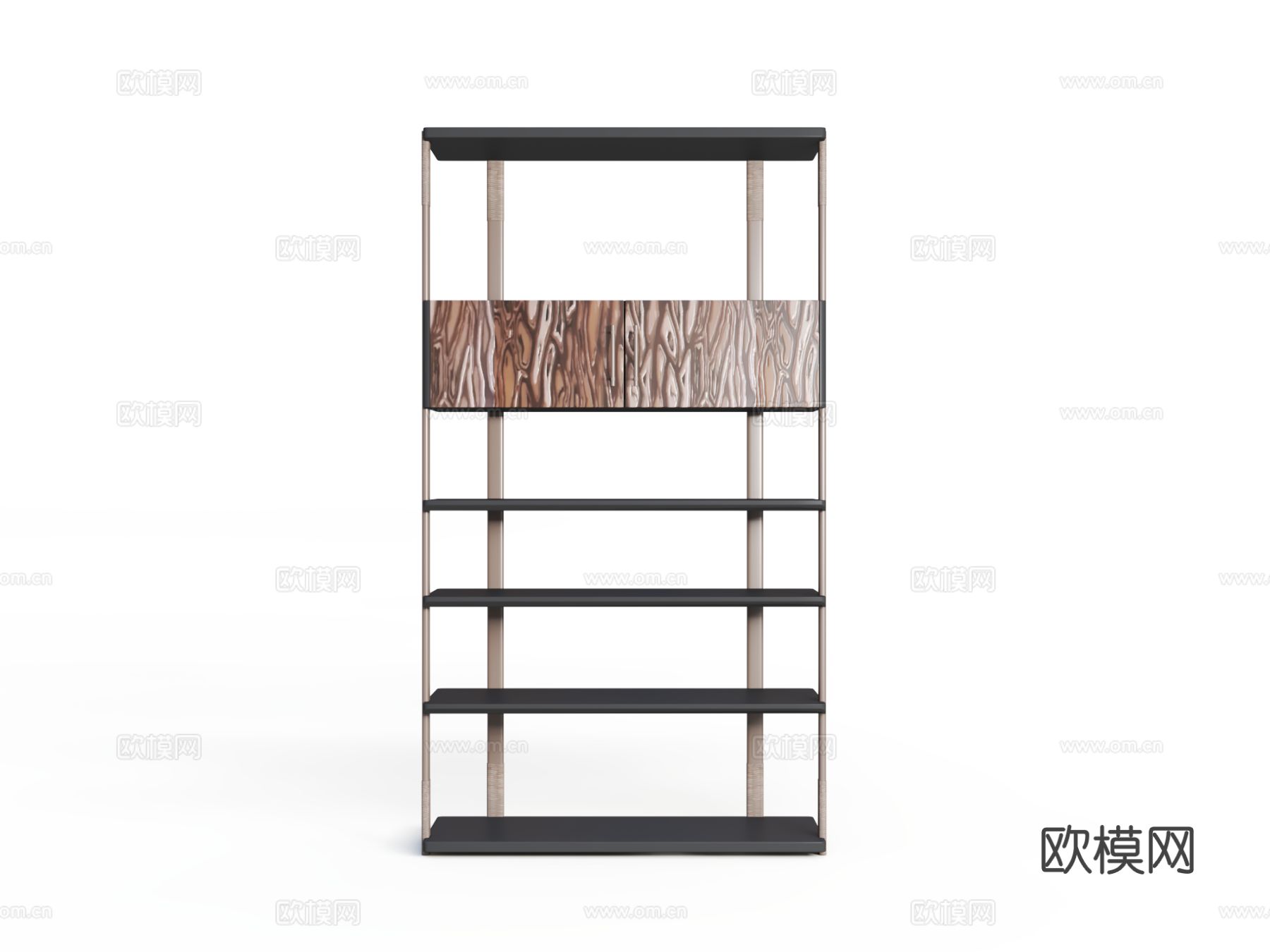 米洛BMBO-ZSG80165A收纳柜3d模型下载