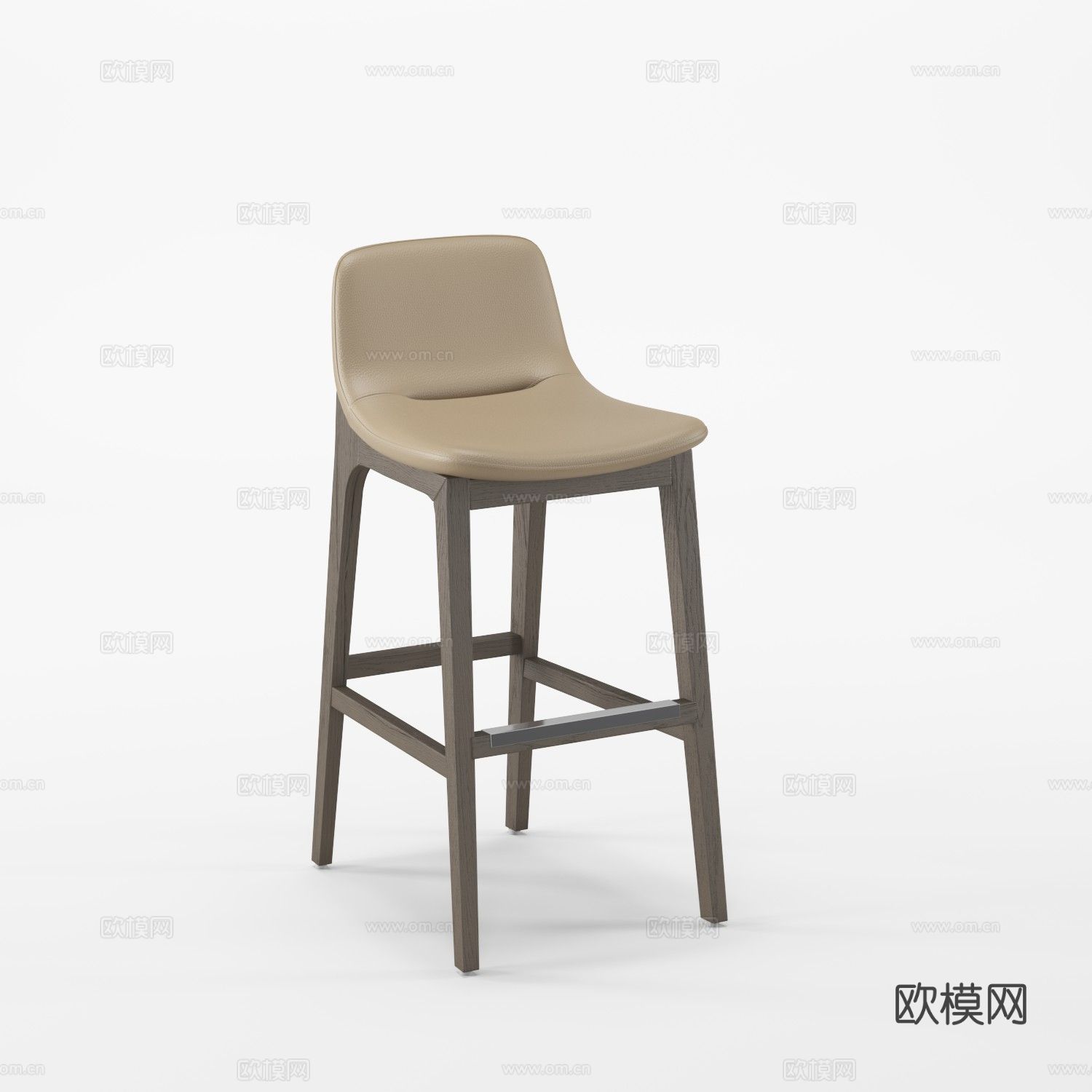汉格H4-Y2158吧椅3d模型