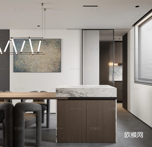 深航翡翠城現(xiàn)代簡(jiǎn)約家裝表現(xiàn)效果圖下載(渲染圖11)