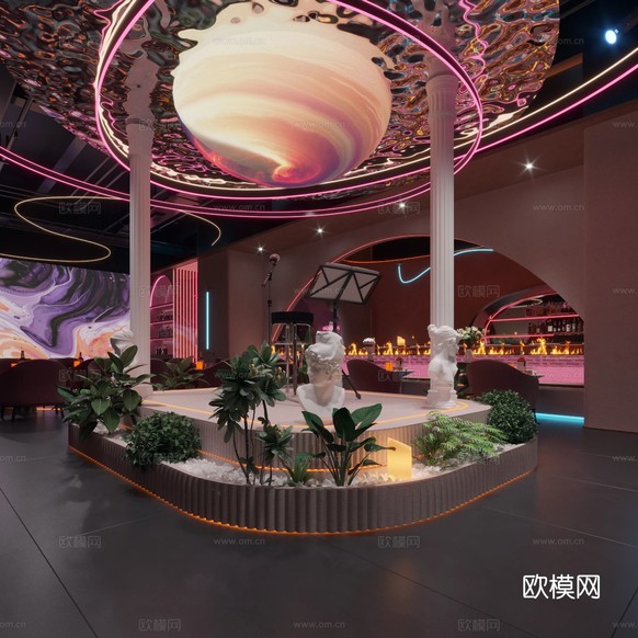 酒吧效果圖下載(渲染圖1)