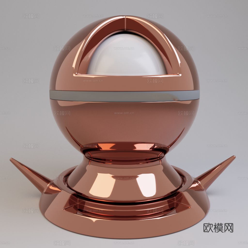 玫瑰金-亮光金属 2025CR材质下载