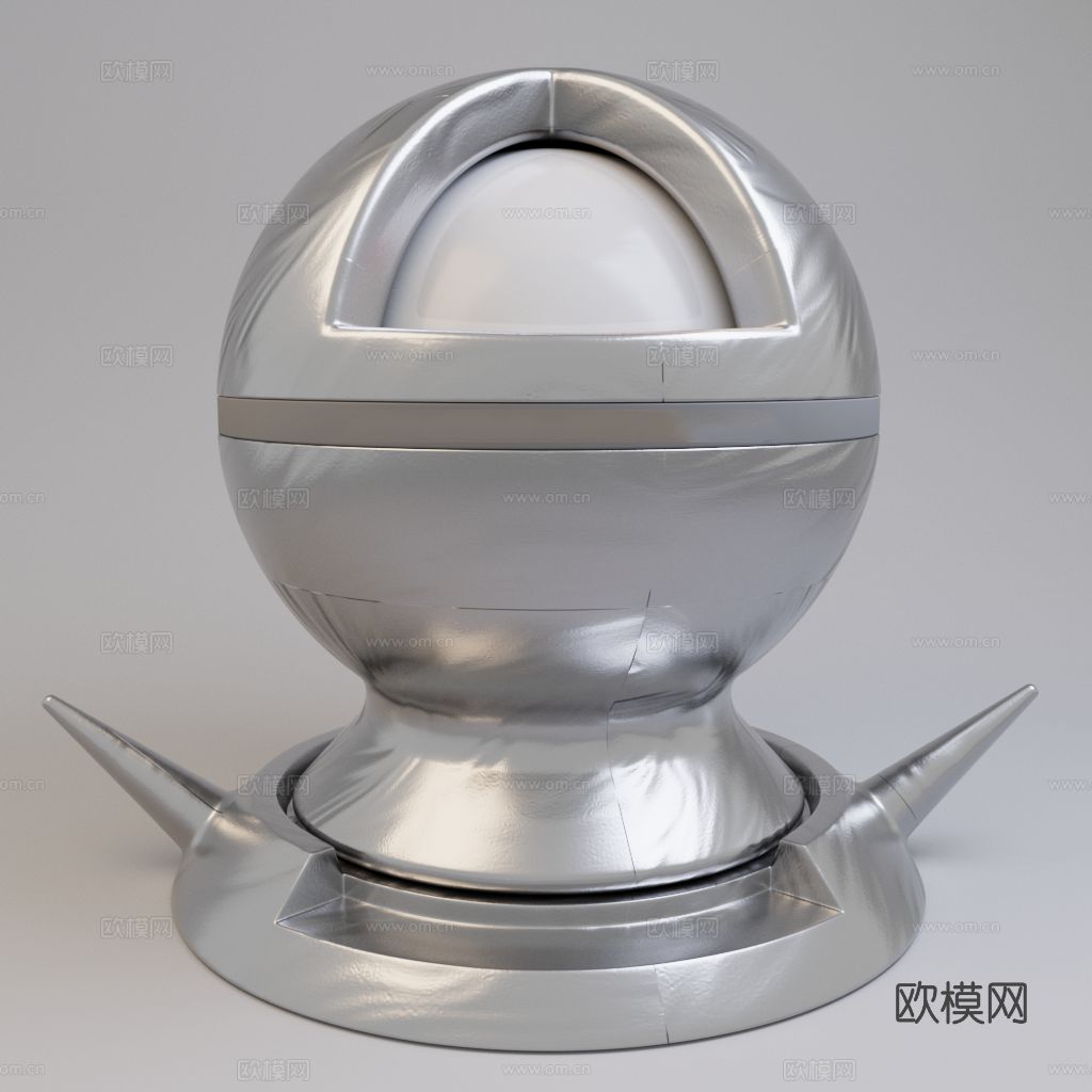 褶皱锡纸饰面 金属 2025CR材质下载