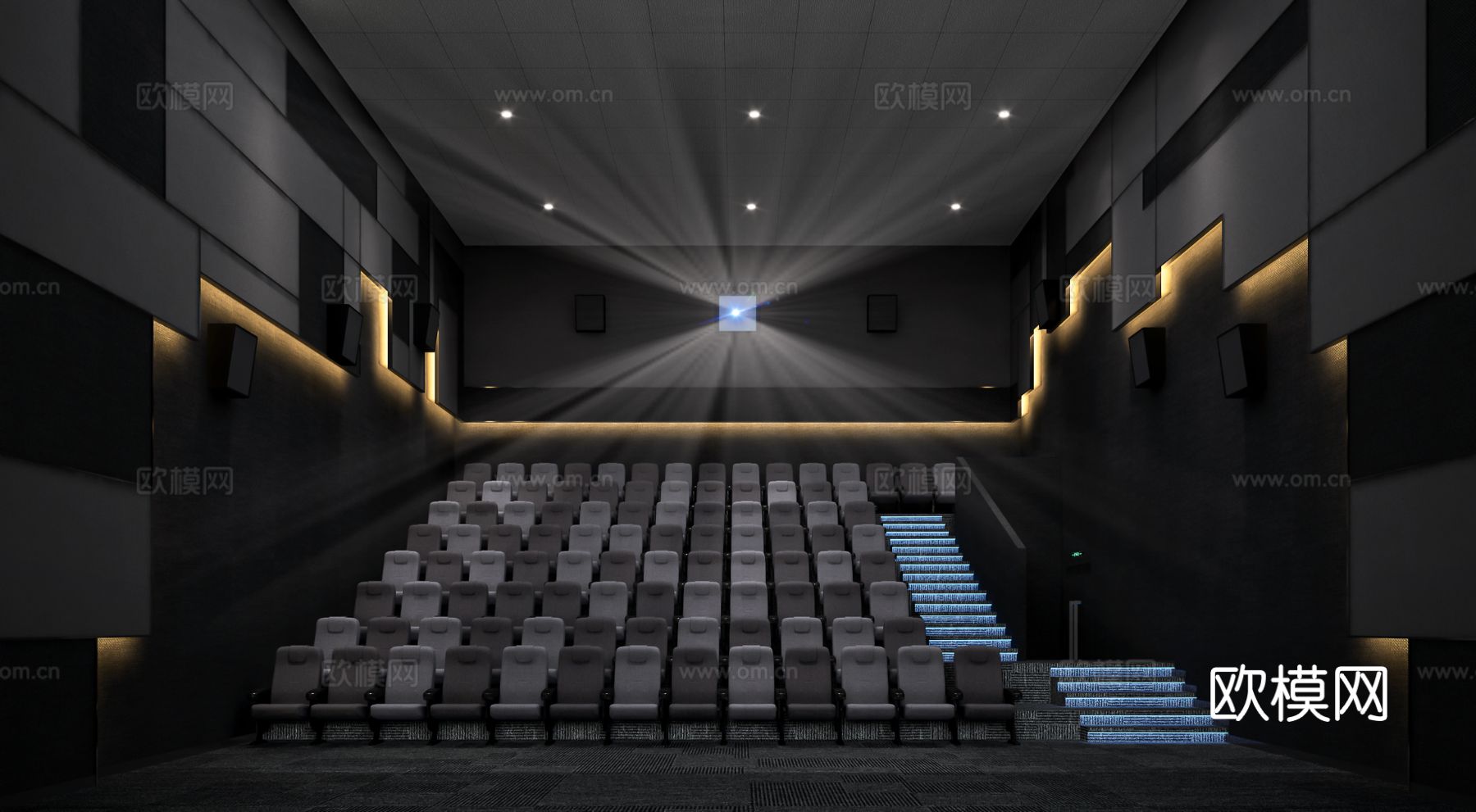 电影院3d模型
