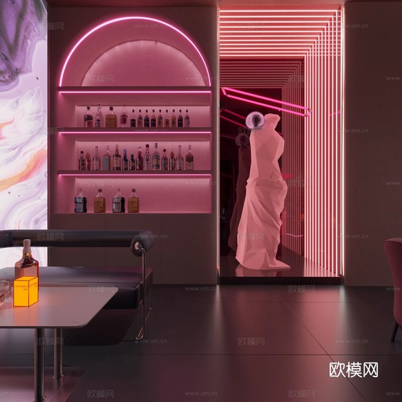 酒吧效果圖下載(渲染圖14)