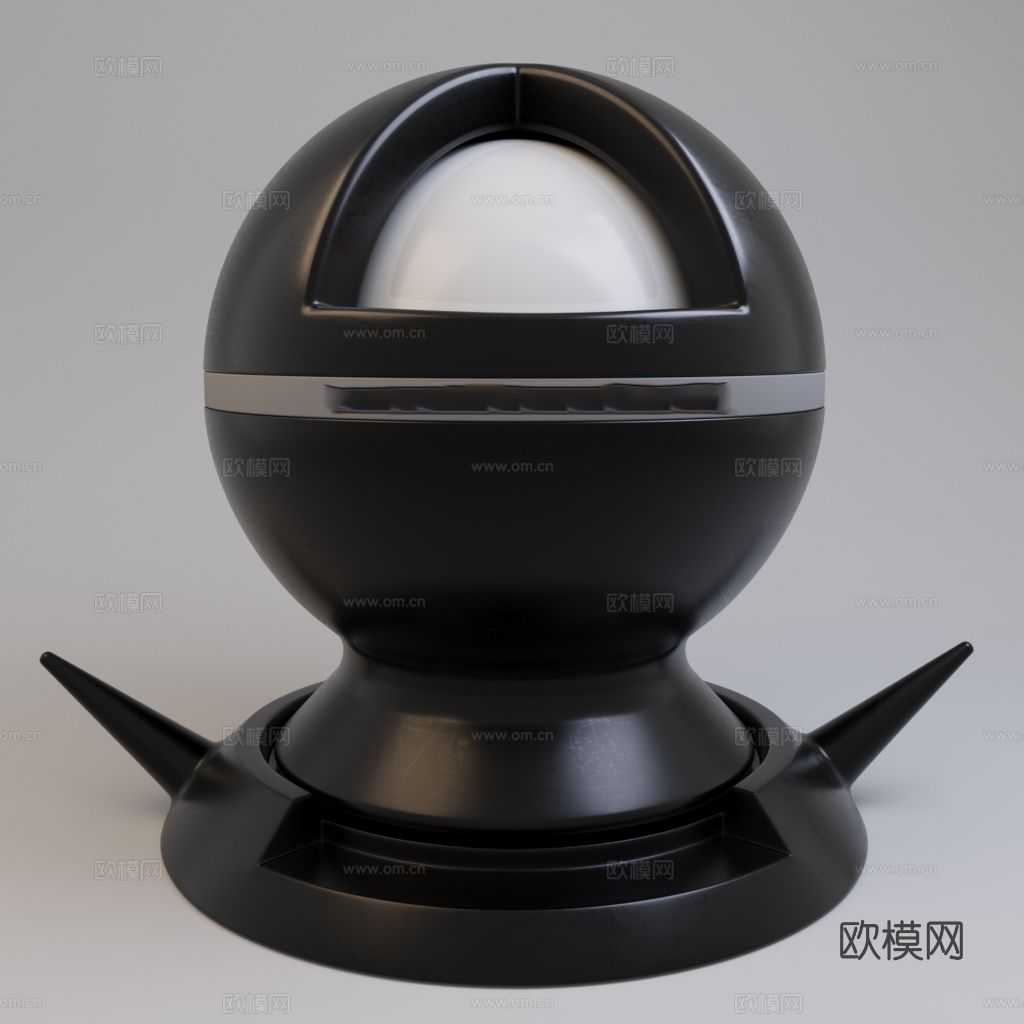 亮面黑色金属 2025CR材质下载