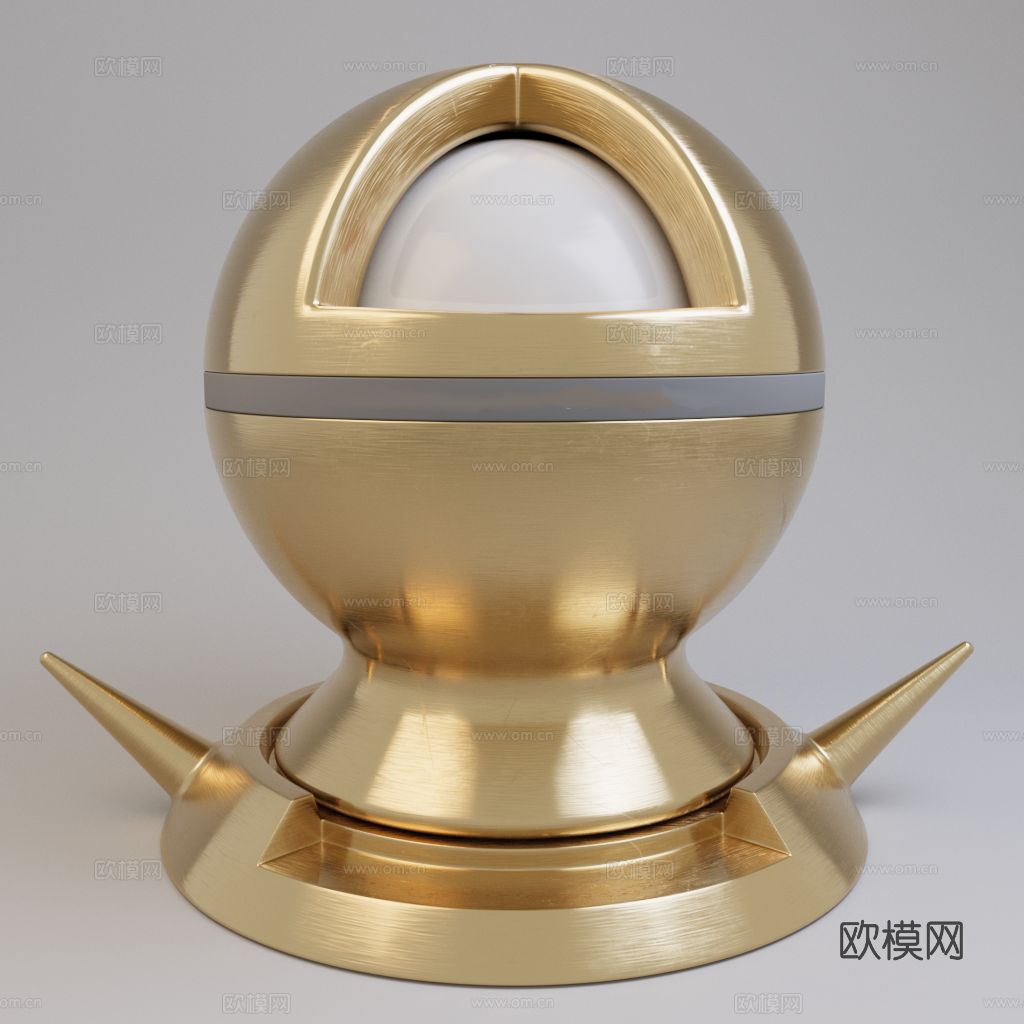 香槟金 拉丝 金属 2025CR材质下载