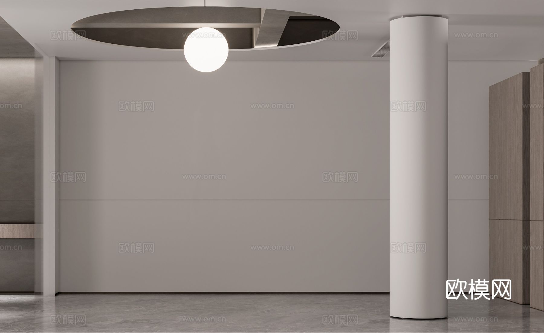 新中式宋代风格家装空间效果图下载（渲染图5）