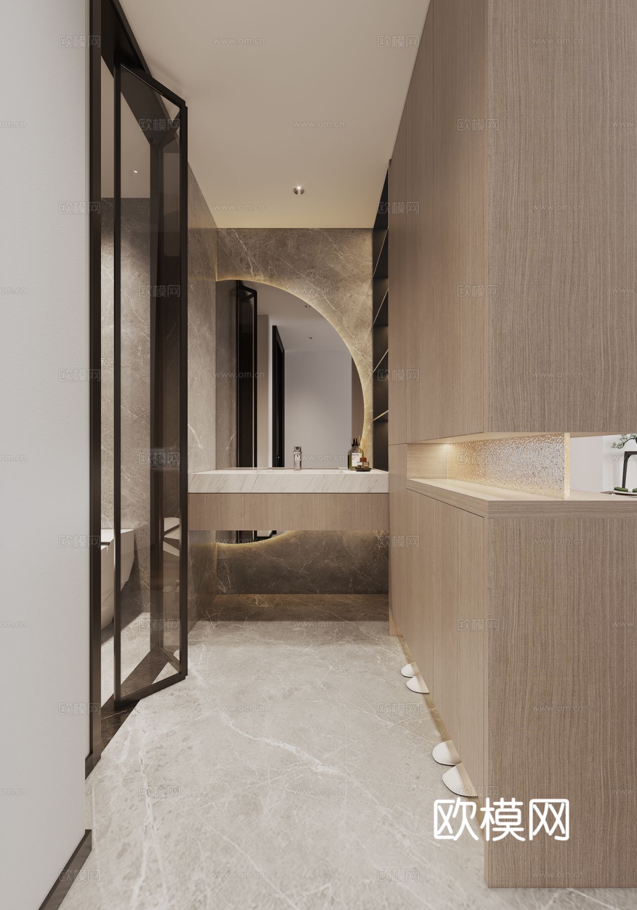 新中式宋代风格 客厅 家装效果图下载（渲染图8）