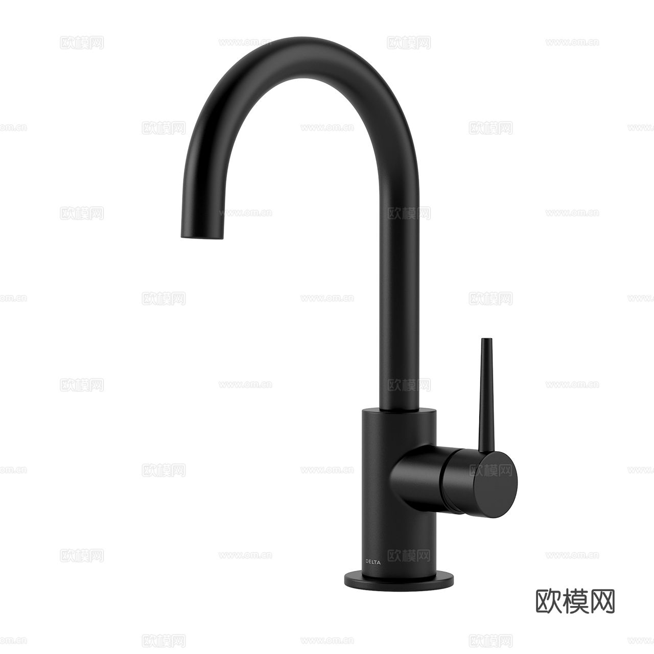 Delta 现代龙头 极简龙头 水龙头 厨房龙头3d模型
