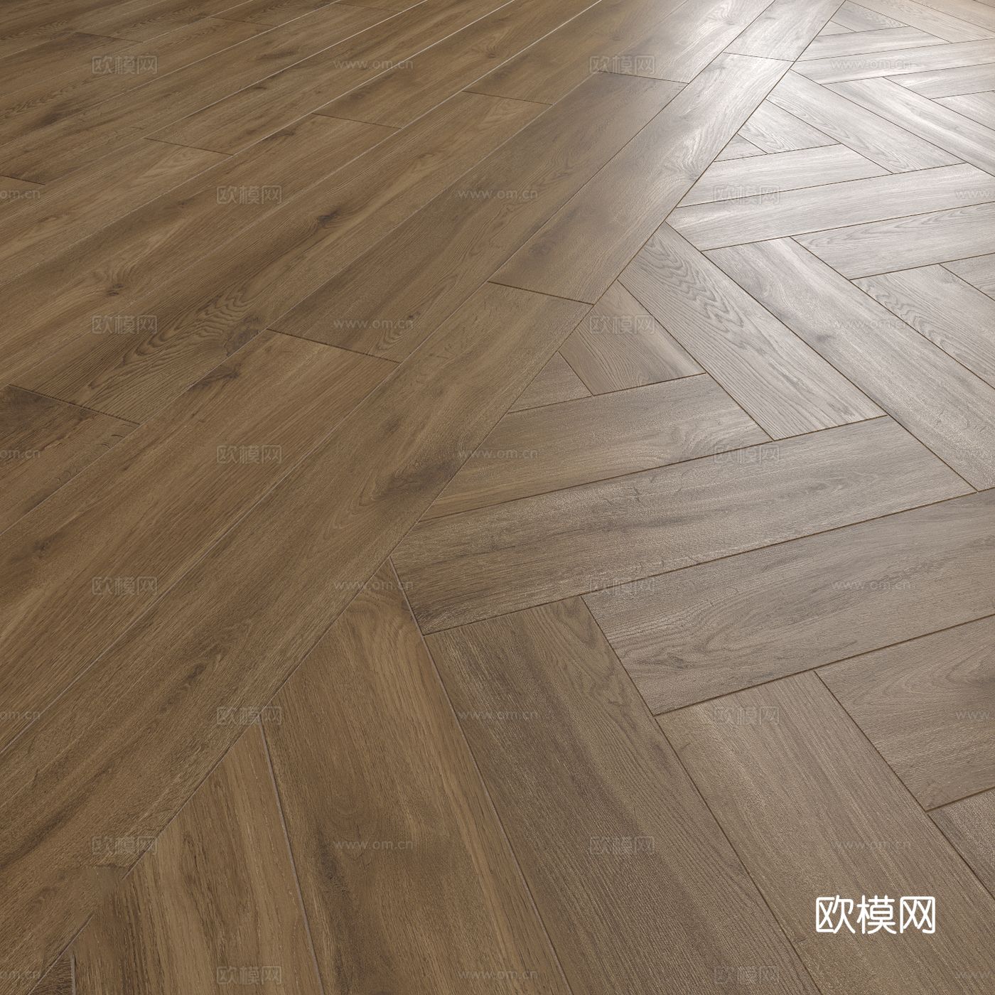 新中式木地板材质3d模型