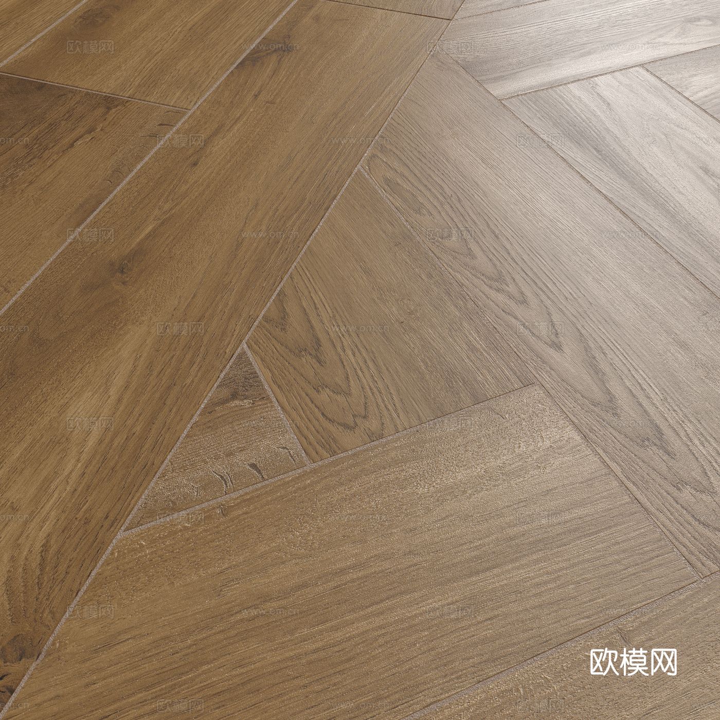 新中式木地板材质3d模型