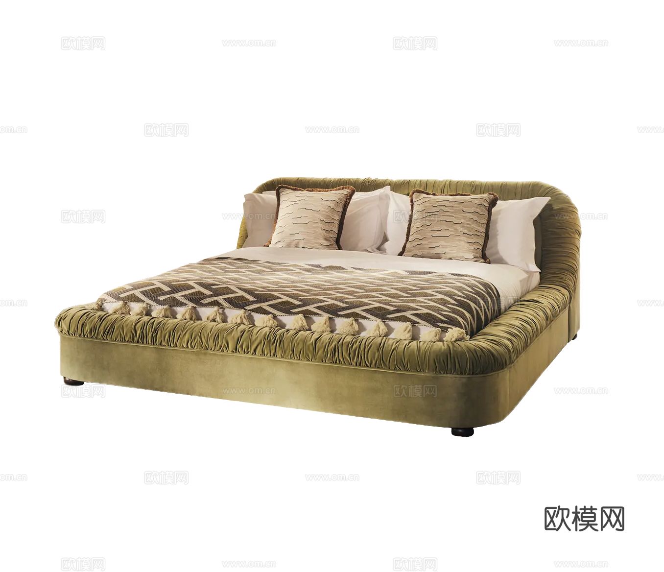 法式床品 双人床