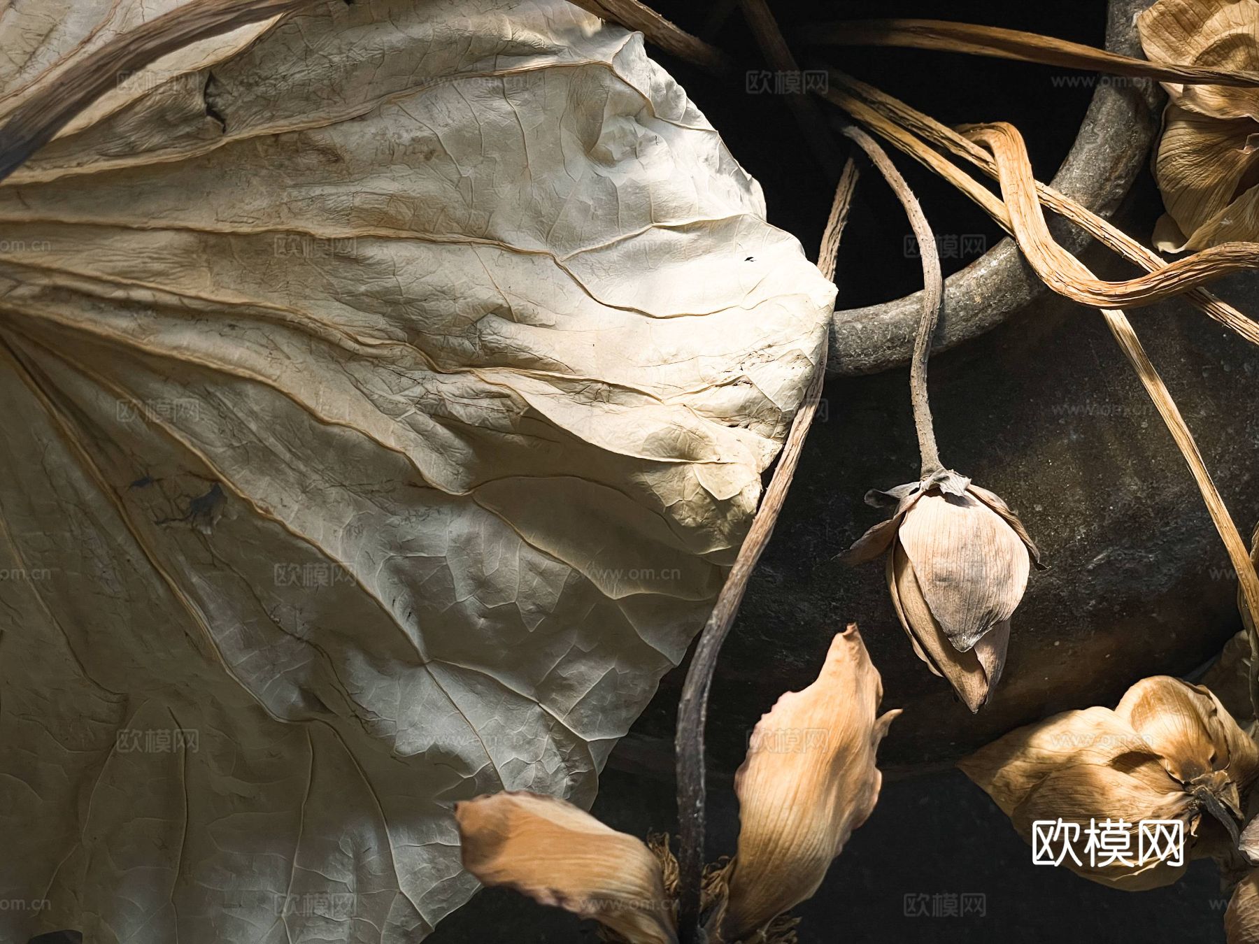 新中式茶室 餐厅效果图下载（渲染图10）