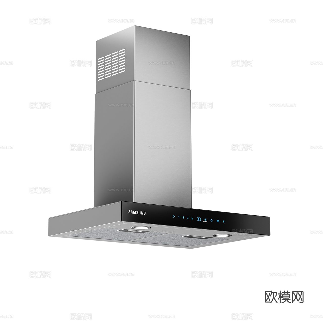 Samsung 三星 现代抽油烟机 油烟机 极简油烟机3d模型