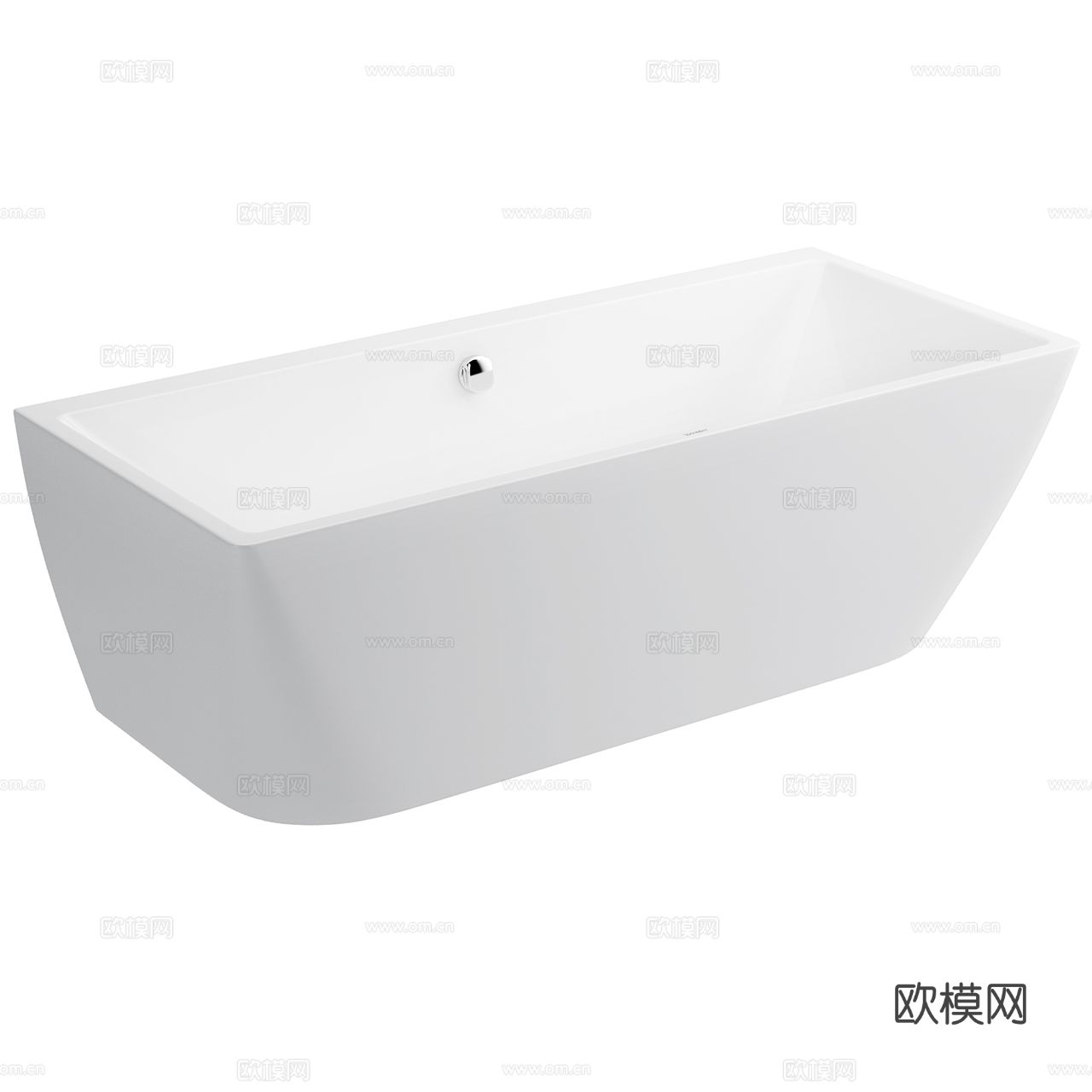 Duravit 现代浴缸 极简浴缸 独立浴缸 陶瓷浴缸3d模型