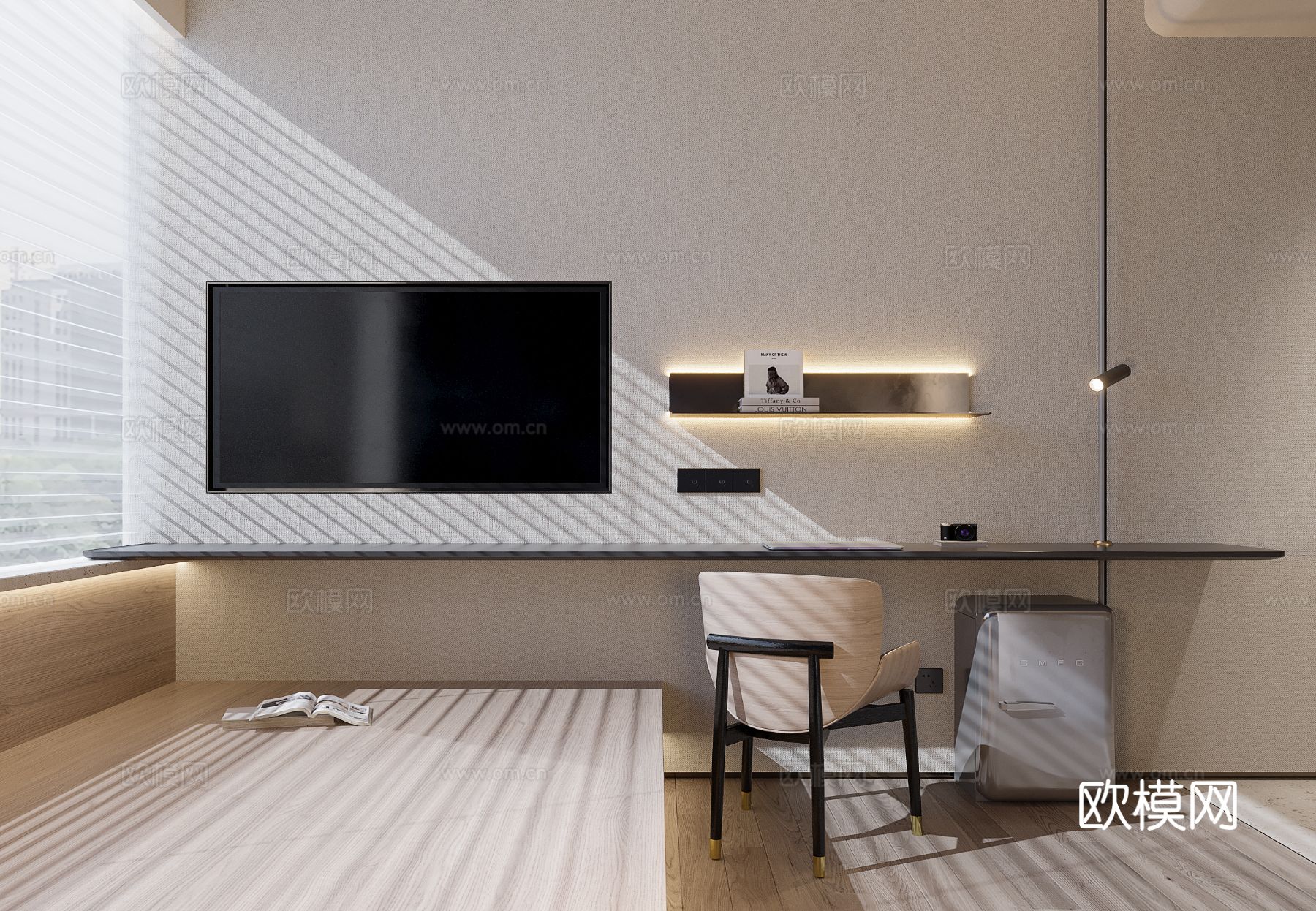 酒店大堂 民宿设计效果图下载（渲染图10）