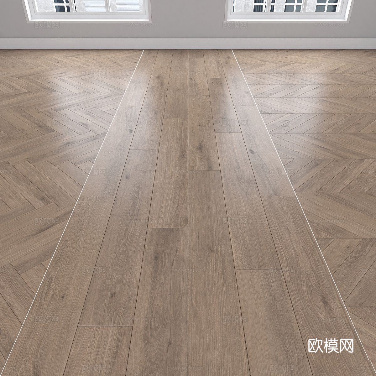 现代木地板材质3d模型