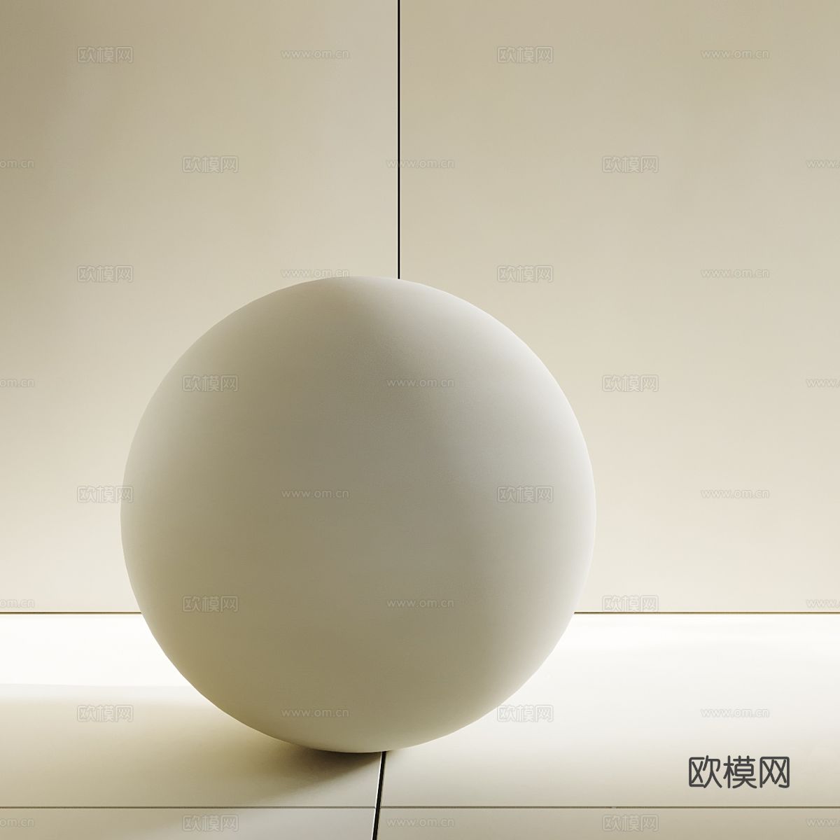 奶油风 Navona 瓷质瓷砖3d模型