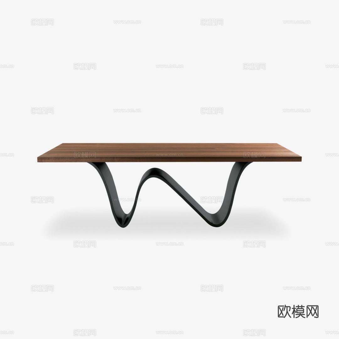 RIVA1920 餐桌3d模型下载（渲染图2）