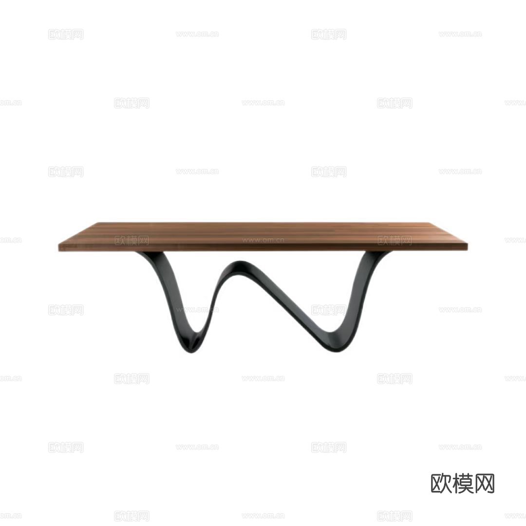 RIVA1920 餐桌3d模型下载（渲染图1）