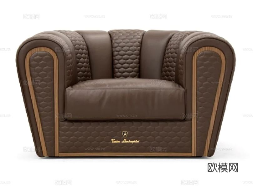TONINO LAMBORGHINI 单人沙发3d模型下载（渲染图1）