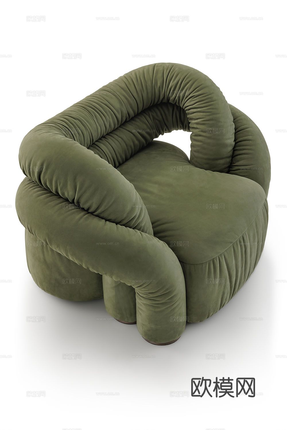 Rugiano ABBRACCIO单人沙发3d模型下载（渲染图4）