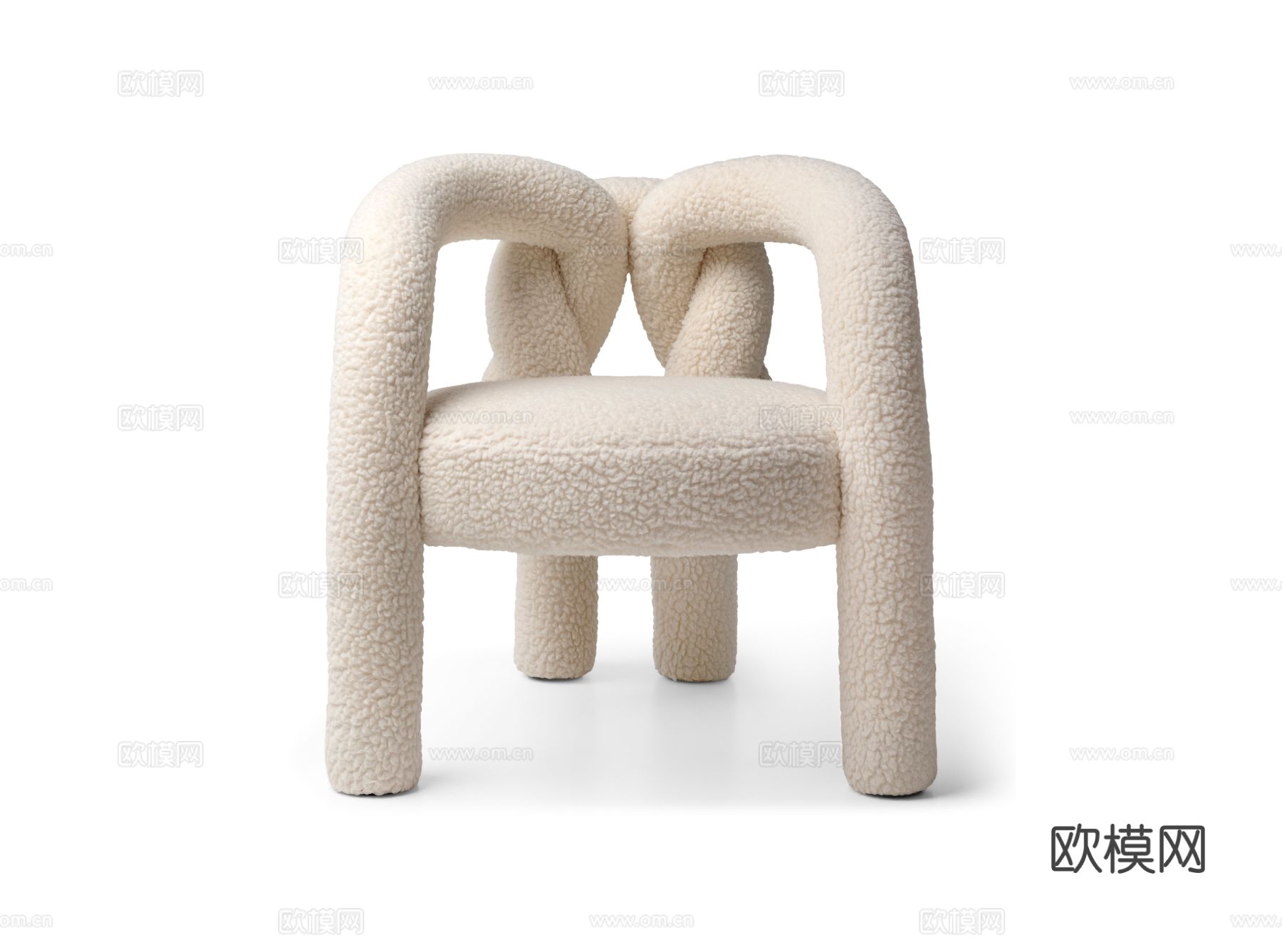 Visionnaire 意式休闲椅3d模型下载（渲染图1）