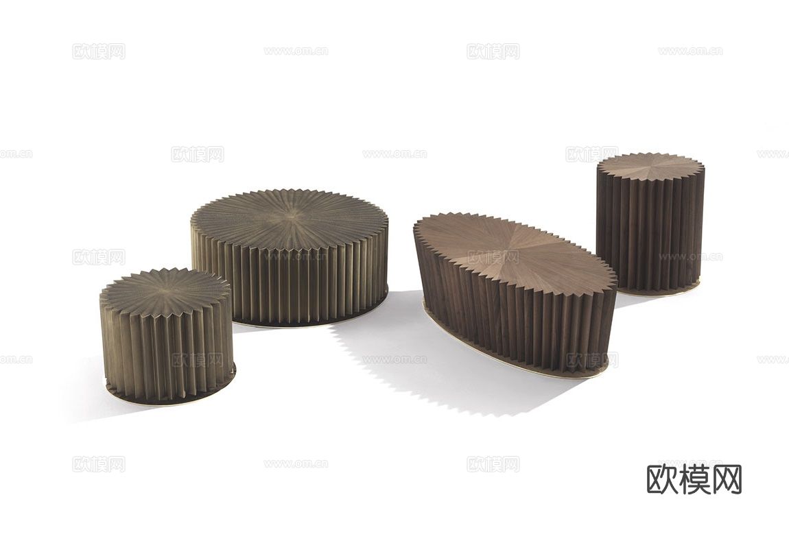 VF 意式组合茶几3d模型下载（渲染图1）