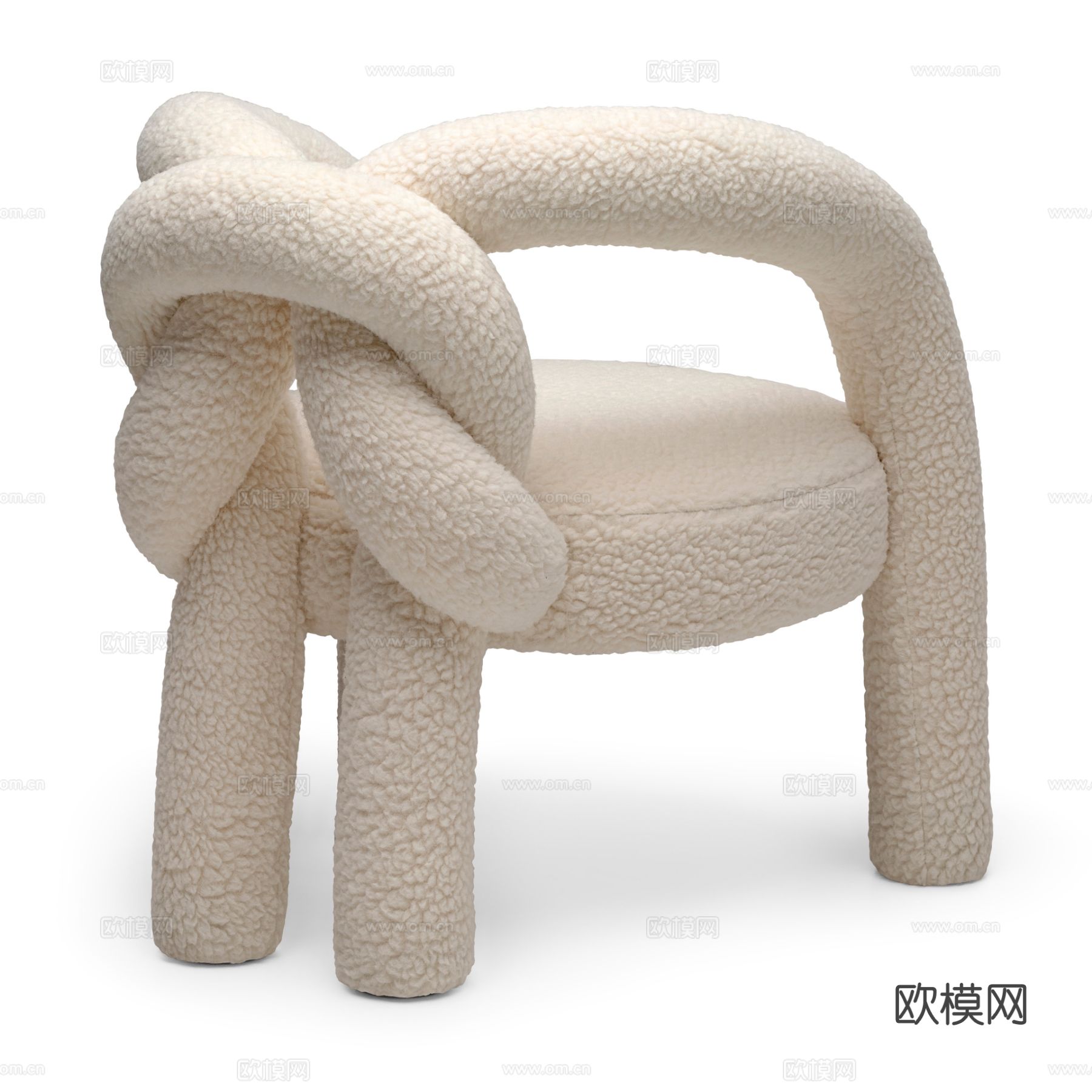 Visionnaire 意式休闲椅3d模型下载（渲染图4）