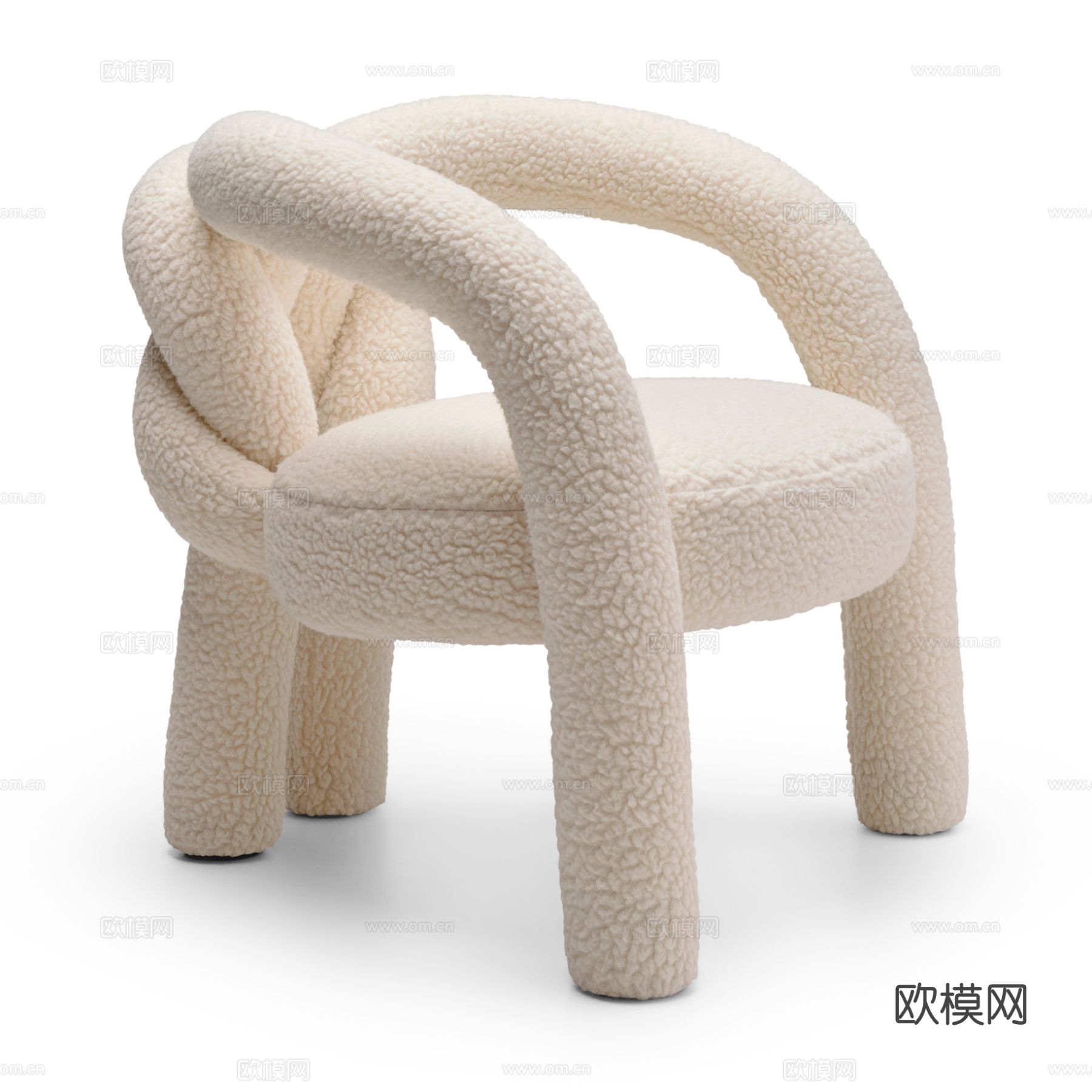 Visionnaire 意式休闲椅3d模型下载（渲染图7）