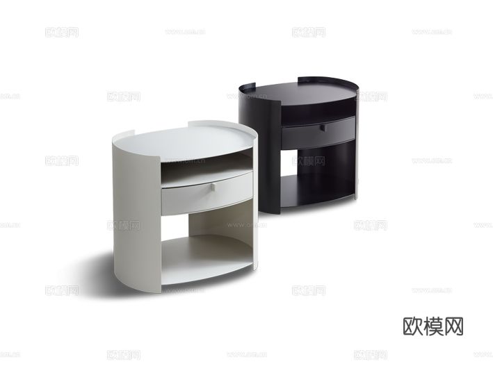 Flou 床头柜3d模型下载