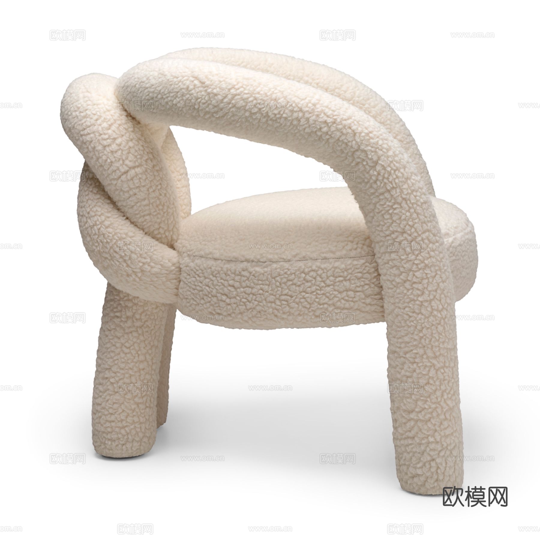 Visionnaire 意式休闲椅3d模型下载（渲染图2）