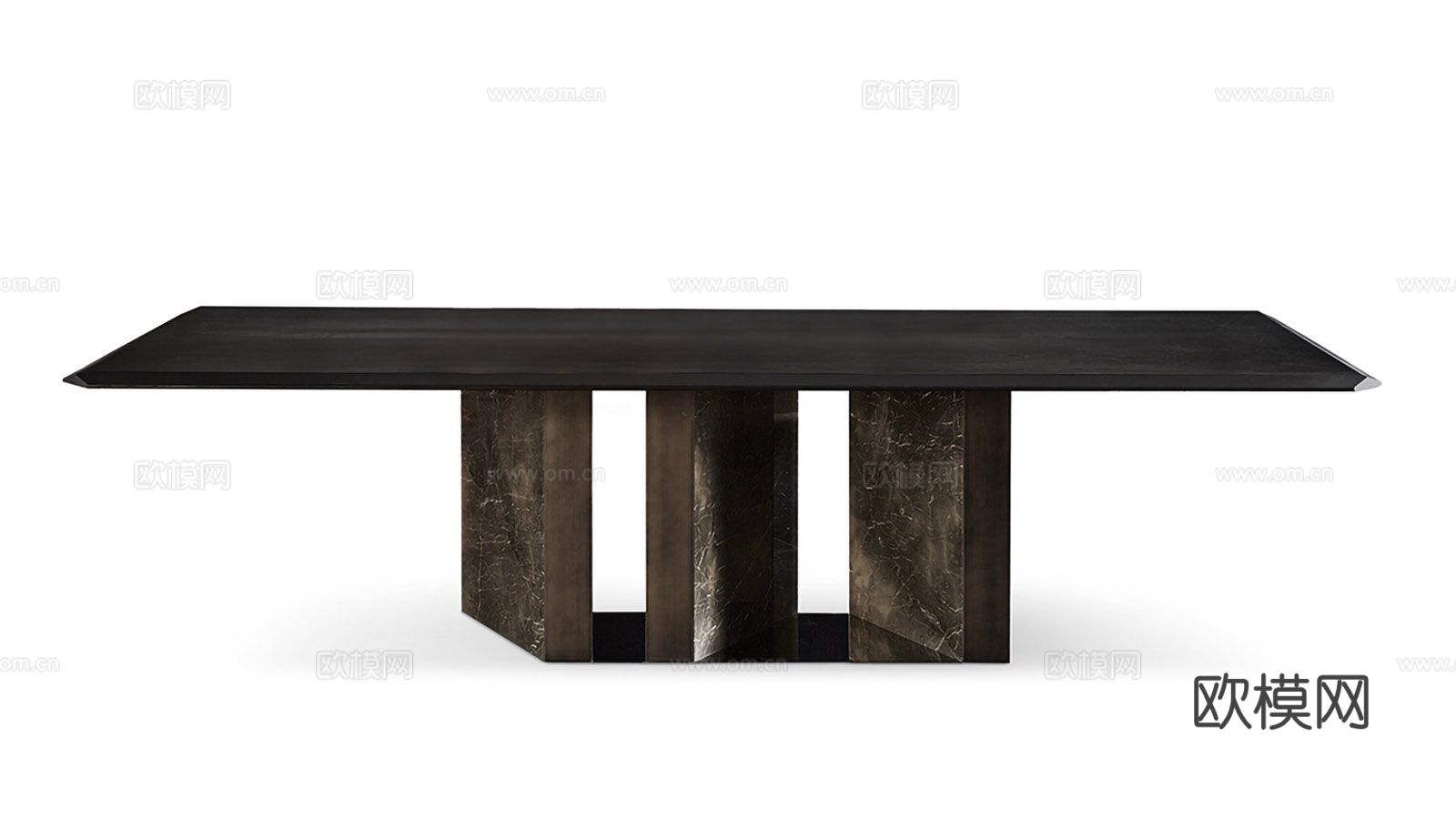 Gallotti&Radice 餐桌3d模型下载（渲染图1）