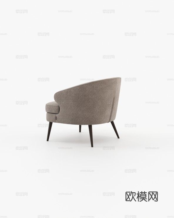 LASKASAS 单人沙发3d模型下载（渲染图2）