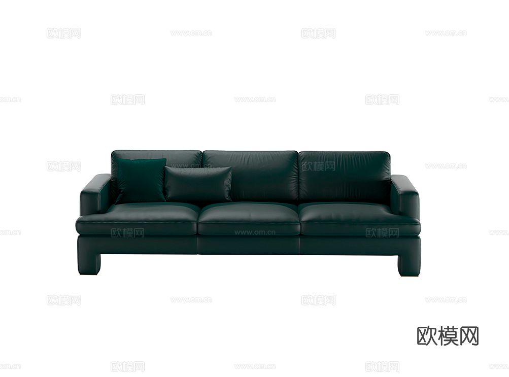 DAYTONA 意式双人沙发3d模型下载（渲染图1）