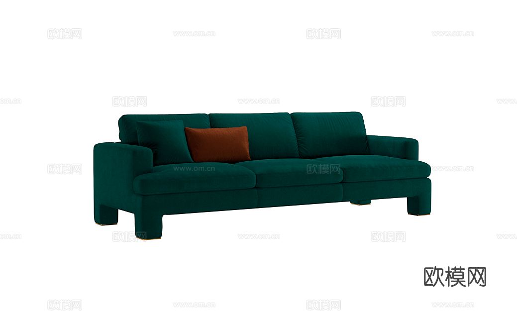 DAYTONA 意式双人沙发3d模型下载（渲染图2）
