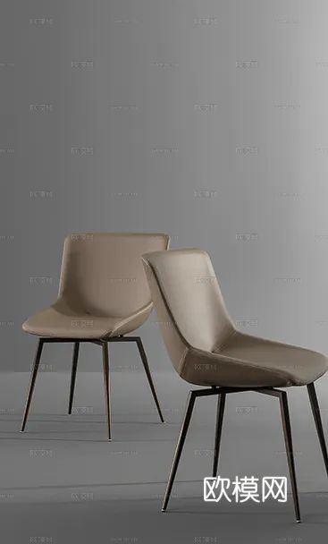 BONALDO 餐椅3d模型下载（渲染图2）
